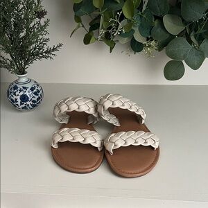a new day Braided Tan Sandals